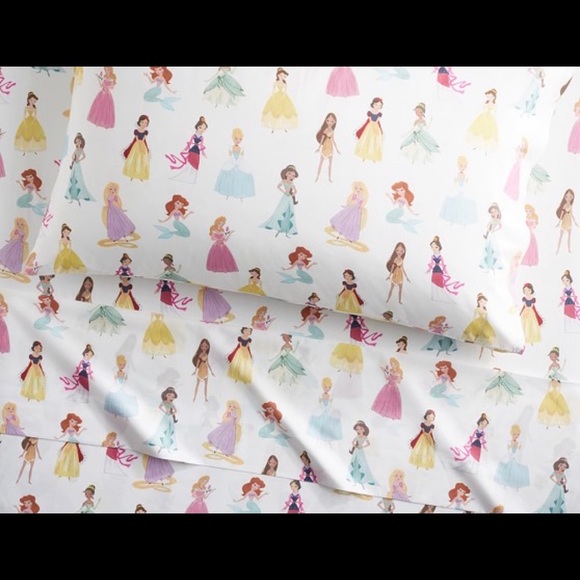 pottery barn princess sheets